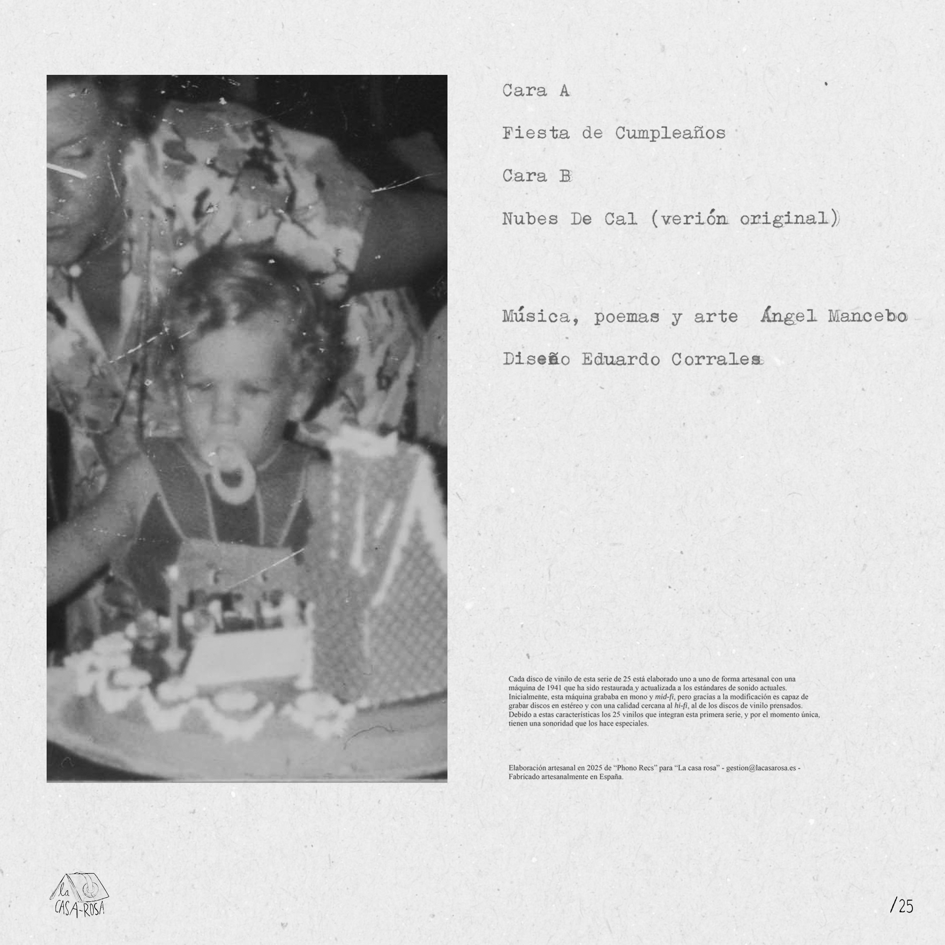 Mancebo Azor 1º single - Imagen 2